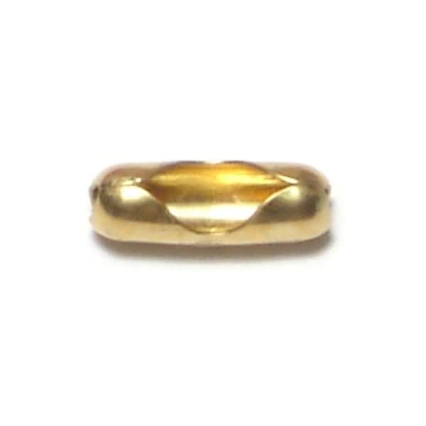 #6 x 1/8" Brass Ball Chain Connectors 50PK